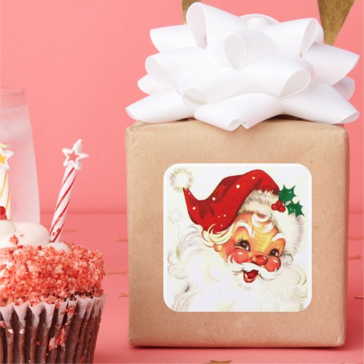 Festive Santa Claus Sticker (Feest)