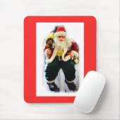 Festive Santa Muismat (Met muis)