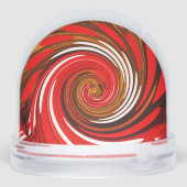 Festive Santa Sneeuwbol (Achterkant)