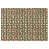 Festive  Santas in  Lijsten met Holly Tafelkleed (Voorkant (Horizontaal))