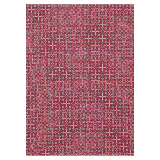 Festive Scandinavian Sweater Pattern Tafelkleed (Voorkant)