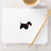 Festive Scottie Stickers! Etiket (Insitu)