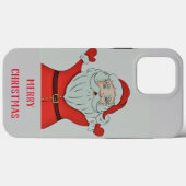 Festive Season Santa Claus Hoesje-Mate iPhone Case (Achterkant (horizontaal))