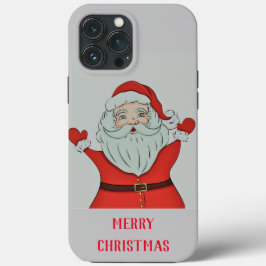 Festive Season Santa Claus Hoesje-Mate iPhone Case
