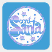 Festive Secret Santa Holisay sticker (Voorkant)