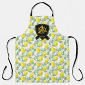 Festive Sicilian Trinacria personaliseren Schort (Voorkant)