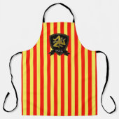 Festive Sicilian Trinacria personaliseren Schort (Voorkant)