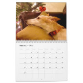 Festive Silken Windhounds 2018 Kalender (Feb 2027)