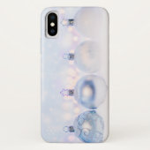 Festive Silver-kerstballen op sneeuw Case-Mate iPhone Case (Achterkant)