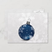 Festive Silvivy Holiday Corporate Briefkaart (Voorkant / Achterkant)