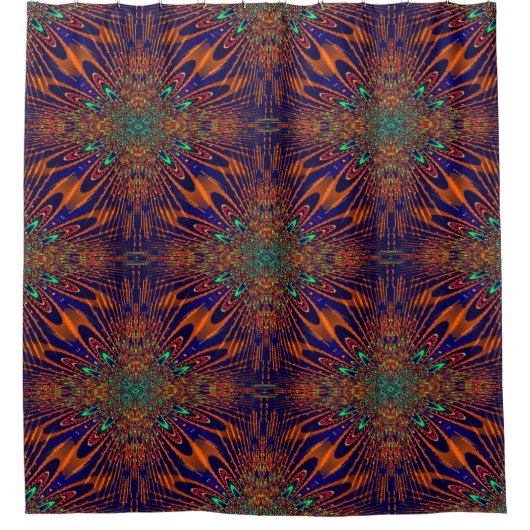 Festive Sky....... Douchegordijn (Voorkant)