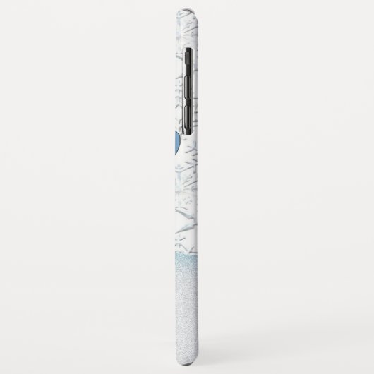 Festive-sneeuwman voor kerstmis Case-Mate iPhone case (Achterkant/links)