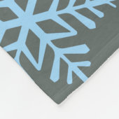 Festive Snowman Fleece Deken (Hoek)