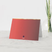 Festive Snowman Ornament Merry Christmas Feestdagen Kaart (Achterkant)