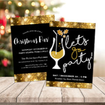 Festive Sparking Gold Fireworks-kerstfeest