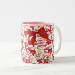 Festive Spice Botanische Lychee Notenkraker Tweekleurige Koffiemok