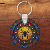 Festive Spider Keychain (Achterkant)