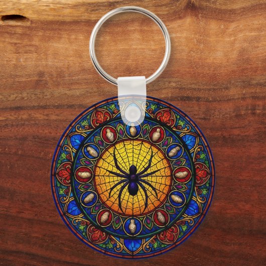 Festive Spider Keychain (Voorkant)