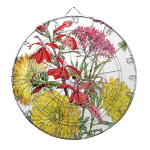 Festive Sring Floral Gifts Dartbord