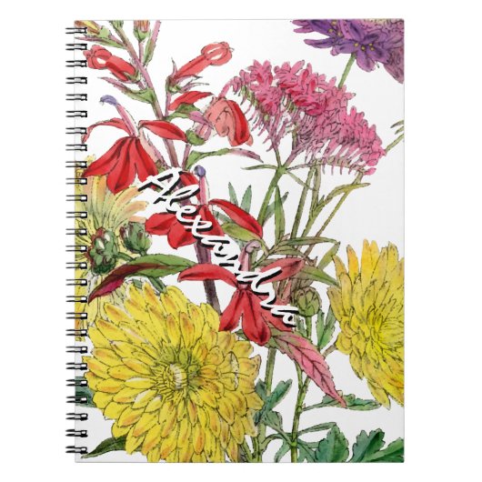 Festive Sring Floral Gifts Notitieboek (Voorkant)