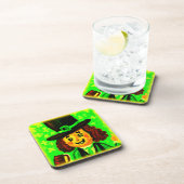 Festive St. Patrick's Day Bestel nu Bier Onderzetter (Rechterzijde)