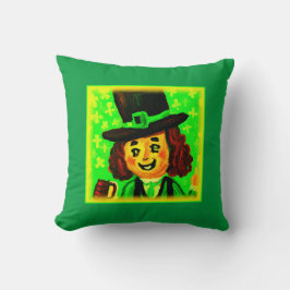 Festive St. Patrick's Day Bestel nu Kussen