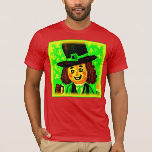Festive St. Patrick's Day Bestel nu T-shirt (Voorkant)