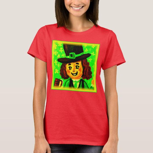 Festive St. Patrick's Day Bestel nu T-shirt (Voorkant)