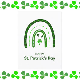 Festive St. Patrick's Day Briefkaart