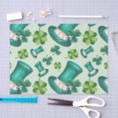 Festive St. Patrick's Day Green Tissuepapier (Craft)