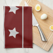 Festive Star Theedoek (Quarter Fold)