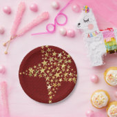 FESTIVE STARS Holiday Blessparty Papieren Bordje (Feest)