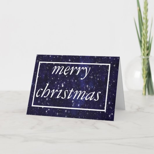 Festive Stars Kaart (Voorkant)