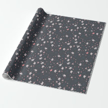 Festive Stars Wrapping Paper