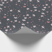 Festive Stars Wrapping Paper Cadeaupapier (Hoek)