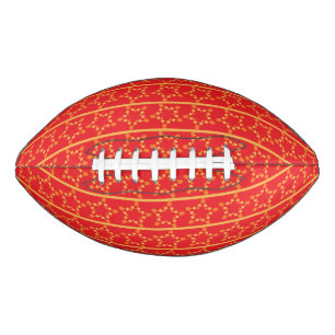 Festive sterren Red football