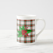 Festive Stewart Tartan Pset China Mok (Rechts)