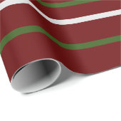 Festive Striped Cadeaupapier (Rol Hoek)