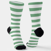 Festive Striped Holiday Polar Beer Socks Sokken (Gebogen)