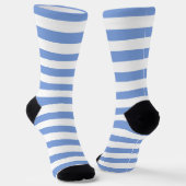Festive Striped Holiday Polar Beer Socks Sokken (Gebogen)