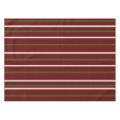 Festive Striped Tablecloth Tafelkleed (Voorkant (Horizontaal))