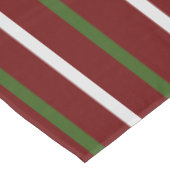 Festive Striped Tablecloth Tafelkleed (Gekanteld)