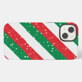 Festive Stripes Phone Case iPhone Hoesje (Achterkant horizontaal)