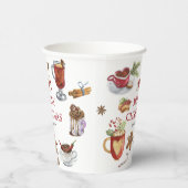 Festive Sweet Treeit Merry kerstgerei Papieren Bekers (Rechts)