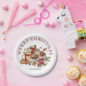 Festive Sweet Treeit Merry kerstgerei Papieren Bordje (Feest)