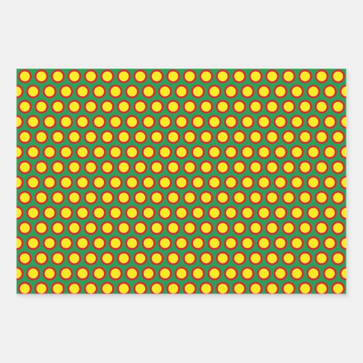 Festive Taco Wrapping Paper Set (Voorkant 3)