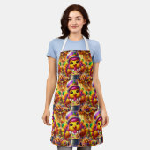 Festive Thanksgiving (Holiday) Schort (Gedragen)