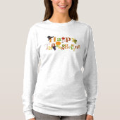 Festive Thanksgiving Text Design Sweater T-shirt (Voorkant)