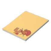 Festive Thanksgivukkah Notitieblok (Linkerzijde)