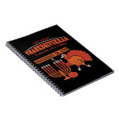 Festive Thanksgivukkah Notitieboek (Rechterzijde)